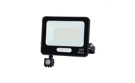 LED SMD reflektor, 50 W, 4000 K, crno tijelo, sa senzorom