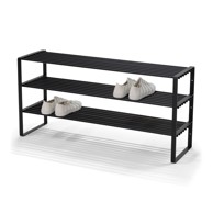 SPINDER DESIGN Crni metalni ormarić za cipele Rex 