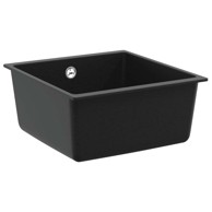 Umivaonik, 430x460 mm, 80% kvarc i 20% smola, crna