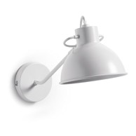 KAVE HOME Bijela zidna lampa Offelis 