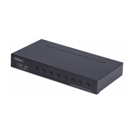 STARTECH KVM switch R8AD122-KVM-SWITCH, DisplayPort, 3840 x 2160, 1U, crna