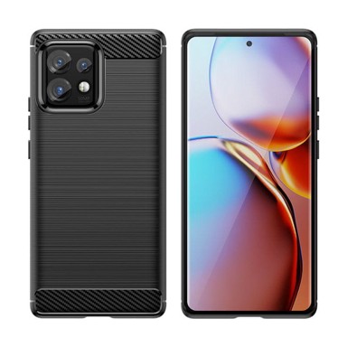 MG Maskica za Motorola Edge 40 Pro, karbonska, crna