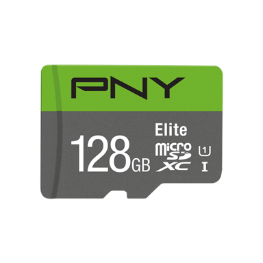 PNY Memorijska kartica s adapterom MicroSDXC Elite, 128GB