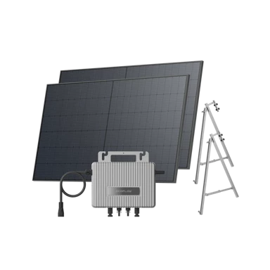 ECOFLOW Balkonska solarna elektrana Stream, betonska, mikroinverter + 2×520W solarni paneli