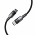 TECH-PROTECT Kabel tip C na tip C, 60 W, 3 A, 200 cm, sivi