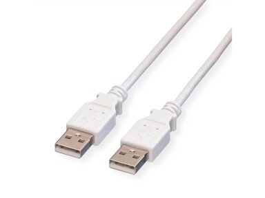ROLINE Kabel VALUE USB2.0 TIP A-A M/M, 0.8m, bijeli
