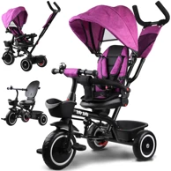 Tiny Bike Dječji tricikl 3u1, rozi