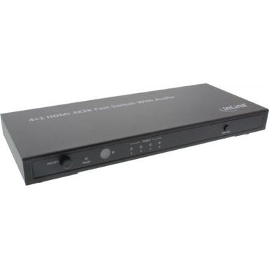 INLINE HDMI preklopnik 65017, 1080p, crni