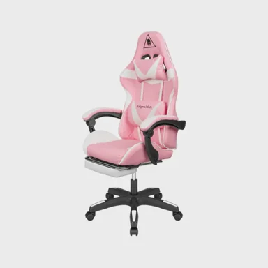 KRUGER & MATZ Gaming stolica, model GX-150, bijelo-ružičasta