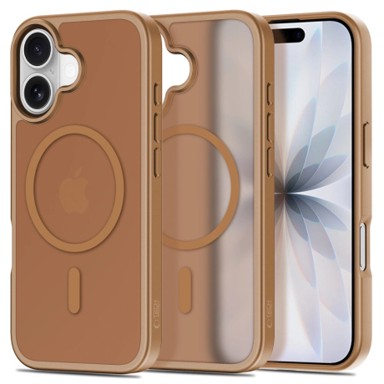 TECH-PROTECT MagSafe zaštitna maska BasicMag za iPhone 17, smeđa