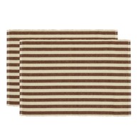 SÖDAHL Podmetač 2 kom od mješavine jute 33x48 cm Statement Stripe 