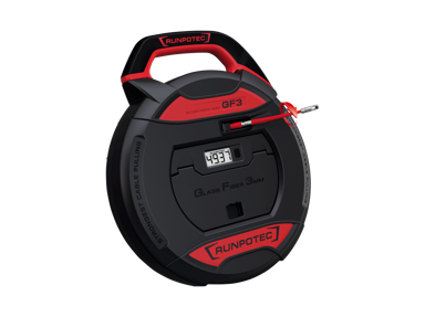 GF3 Alat za povlačenje kabela s digitalnim brojačem, sajla od fiberglasa 50 m, Ø 3 mm