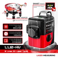 DEKO Samonivelirajući laser za građevinu, 12 linija  