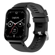 LOGILINK Pametni sat LCD, Bluetooth 5.2, IP68, crni