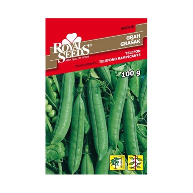 ROYAL SEEDS Sjeme povrća grašak telefon 100 g