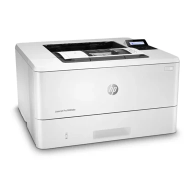 HP Pisač LaserJet Pro M404DW, A4, Wi-Fi, duplex, bijeli (obnovljen)