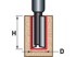 EXTOL PREMIUM Rezač utora 8802113 D12,7x25 mm