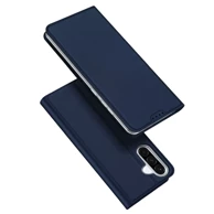 DUX DUCIS Skin Pro glatka kožna preklopna maska za SAMSUNG GALAXY A36/ A56 5G plava