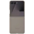 SAMSUNG Maskica Kindsuit PU-Leather Back Cover Grey za SAMSUNG Galaxy Z Flip 7 (