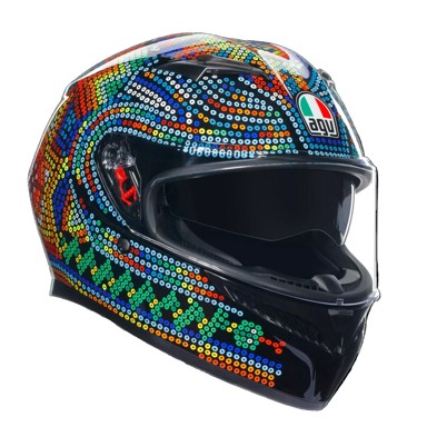 AGV Kaciga K3 rossi winter test 2018 e2206