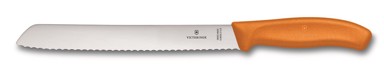 VICTORINOX Nož za kruh Swiss Classic, 21 cm, narančasti