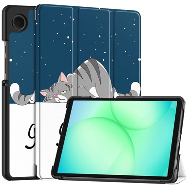 GS futrola za Samsung Galaxy Tab A11/A9, smartcase, mačka