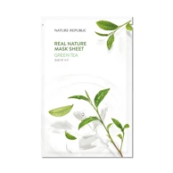 NATURE REPUBLIC Tkaninska maska Real Nature Green Tea Sheet Mask 1 kom 23 ml