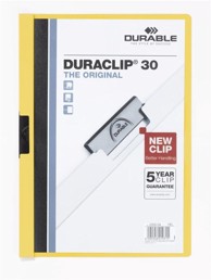 DURABLE Mapa Duraclip 2200 žuta