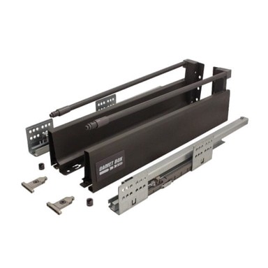 GAMET Ladica BOX2, srednja, antracit, 350 mm