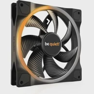 BE QUIET! Računalni ventilator LIGHT WINGS LX PWM high-speed - 140mm, za kućište, crno, 1 komad