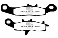 EBC Kočione pločice FA349R, set za 1 disk