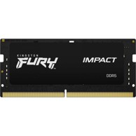 KINGSTON RAM memorija FURY Impact 64 GB DDR5 4800MT/s CL38 SODIMM Kit (2x32 GB), crna