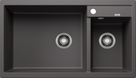 BLANCO Sudoper METRA 9 SILGRANIT, kameno siva