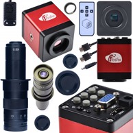 ROSFIX Mikroskopska kamera Draco RED PRO KMDRP-HDMI-VGA 2MP 180x, crvena