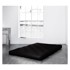 KARUP DESIGN Crni srednje tvrd futon madrac, 160x200 cm, Comfort Black