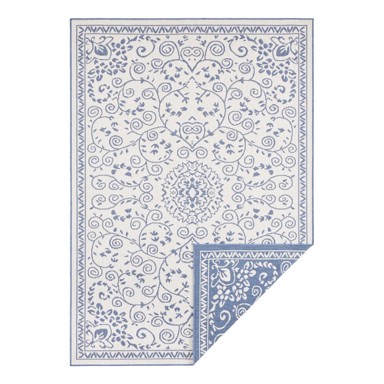 NORTHRUGS Vanjski tepih Leyte 160x230 cm, plavo-krem
