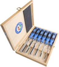 KIRSCHEN Set alata u drvenoj kutiji Firmer Chisel Set 1108 HK