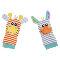 PLAYGRO Set narukvica i čarapice sa zvečkom