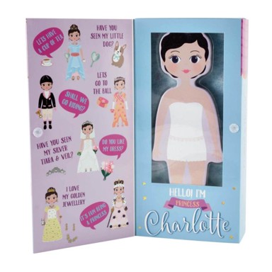 Floss&Rock Magnetska drvena lutka za odijevanje