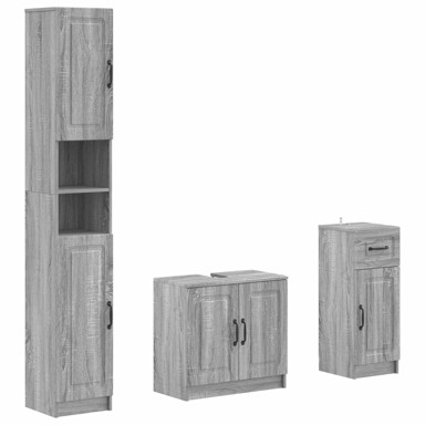 Set kupaonskog namještaja 3-dijelni Utrecht, bijeli