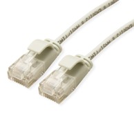 ROLINE UTP kabel Cat6a 1m, siva