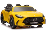 MERCEDES Licencirani auto na akumulator GT63 AMG DK-GT63 24V, dvosjed, žuti