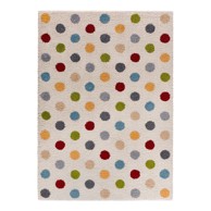 UNIVERSAL Krem tepih 160x230 cm Norge Dots