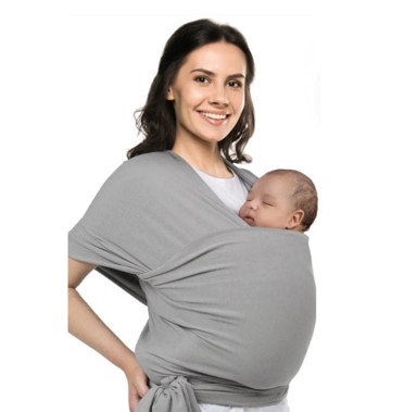 MXM Marama za nošenje bebe svijetlosiva