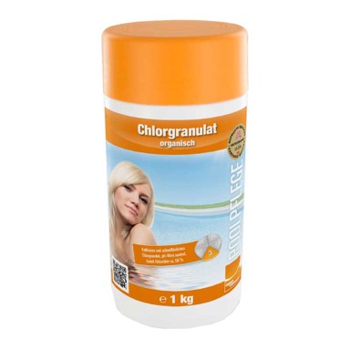 Klor granulat, 1 kg