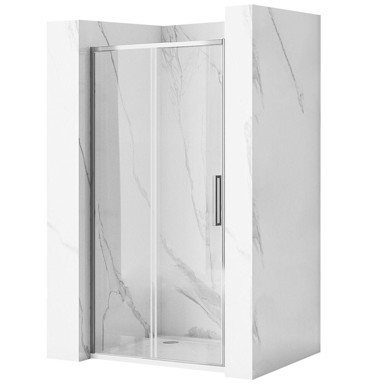 REA Tuš vrata Rapid Slide, 150 cm, krom