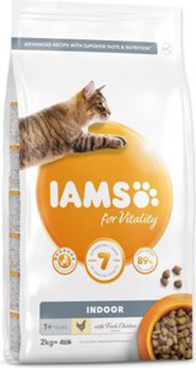 IAMS Hrana za mačke Cat Adult/Senior Indoor 2 kg, piletina