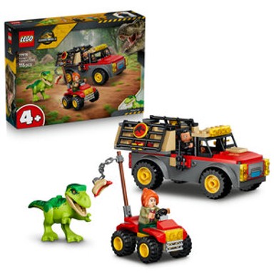 LEGO JURASSIC WORLD Konstruktor, 77978, Prijevoz mladog T. rexa kamionom