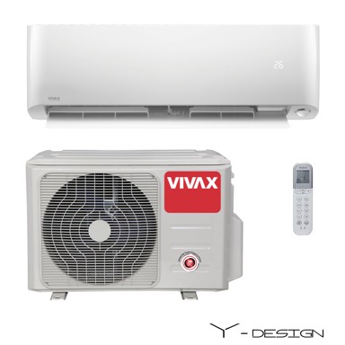 VIVAX Klima uređaj 3,5 kW Y design, bijela