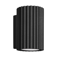 NICE LAMPS Crna zidna lampa Gleam